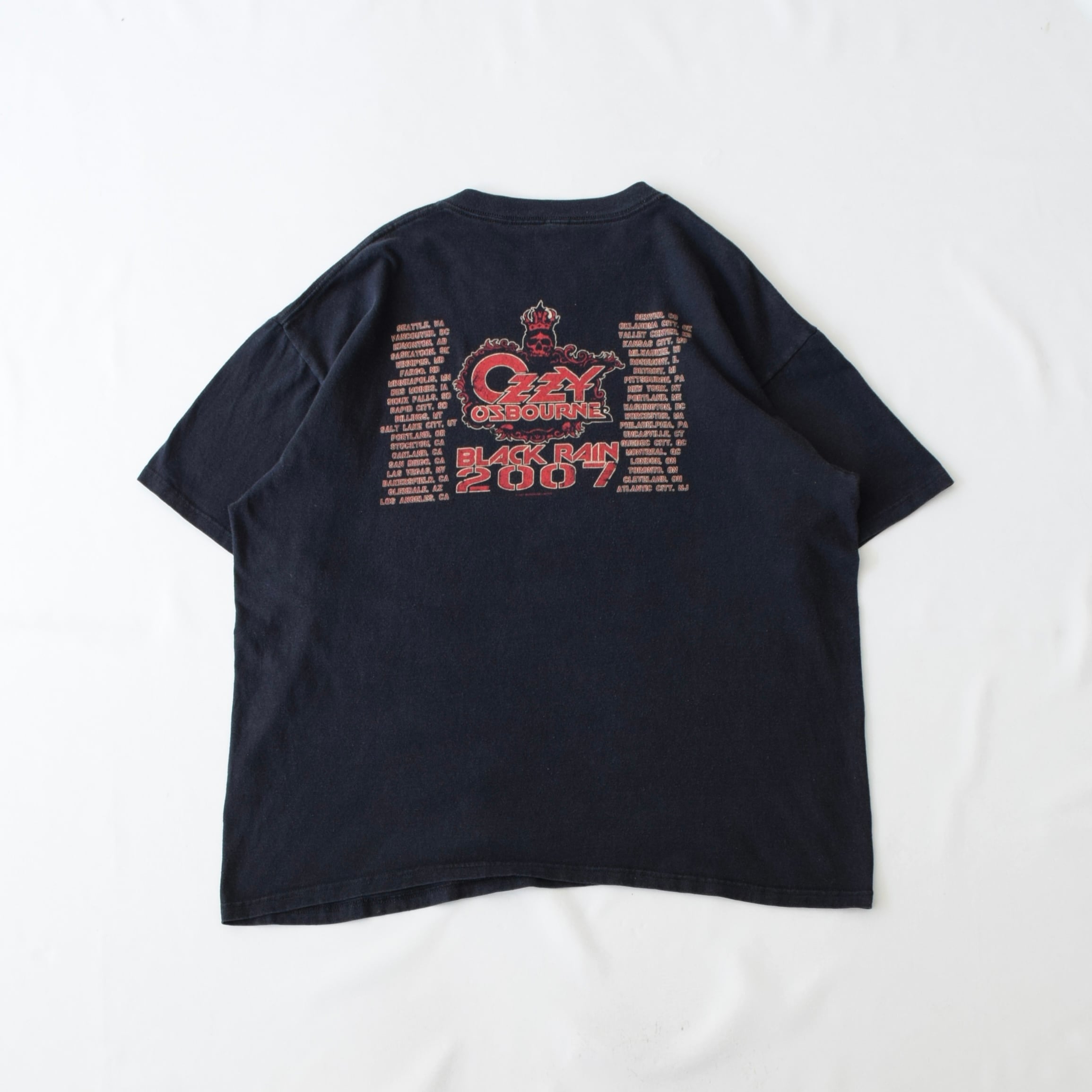 00's Ozzy Osbourne Tシャツ メンズ XL ブラック オジー・オズボーン
