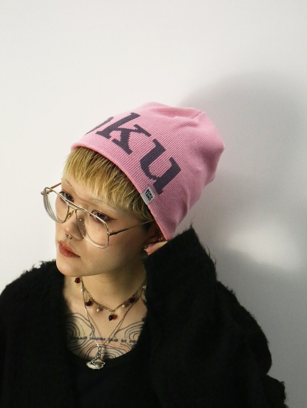 BOKU HA TANOSII ／ BOKU LOGO コットンビーニー 