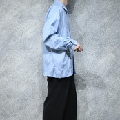 cuba long sleeve shirt aqua