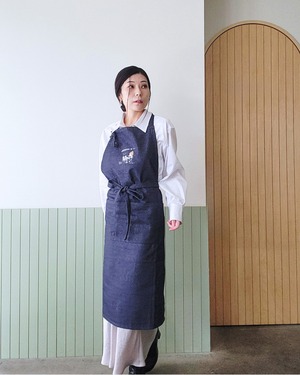 【cafe】デニムエプロン