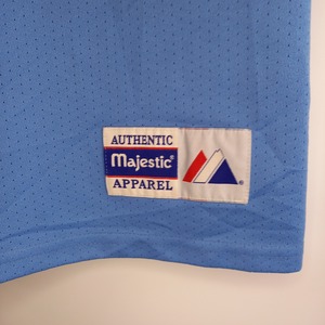 アメリカ製　マジェスティック　タンクトップ　ノースリーブ　カレッジロゴ