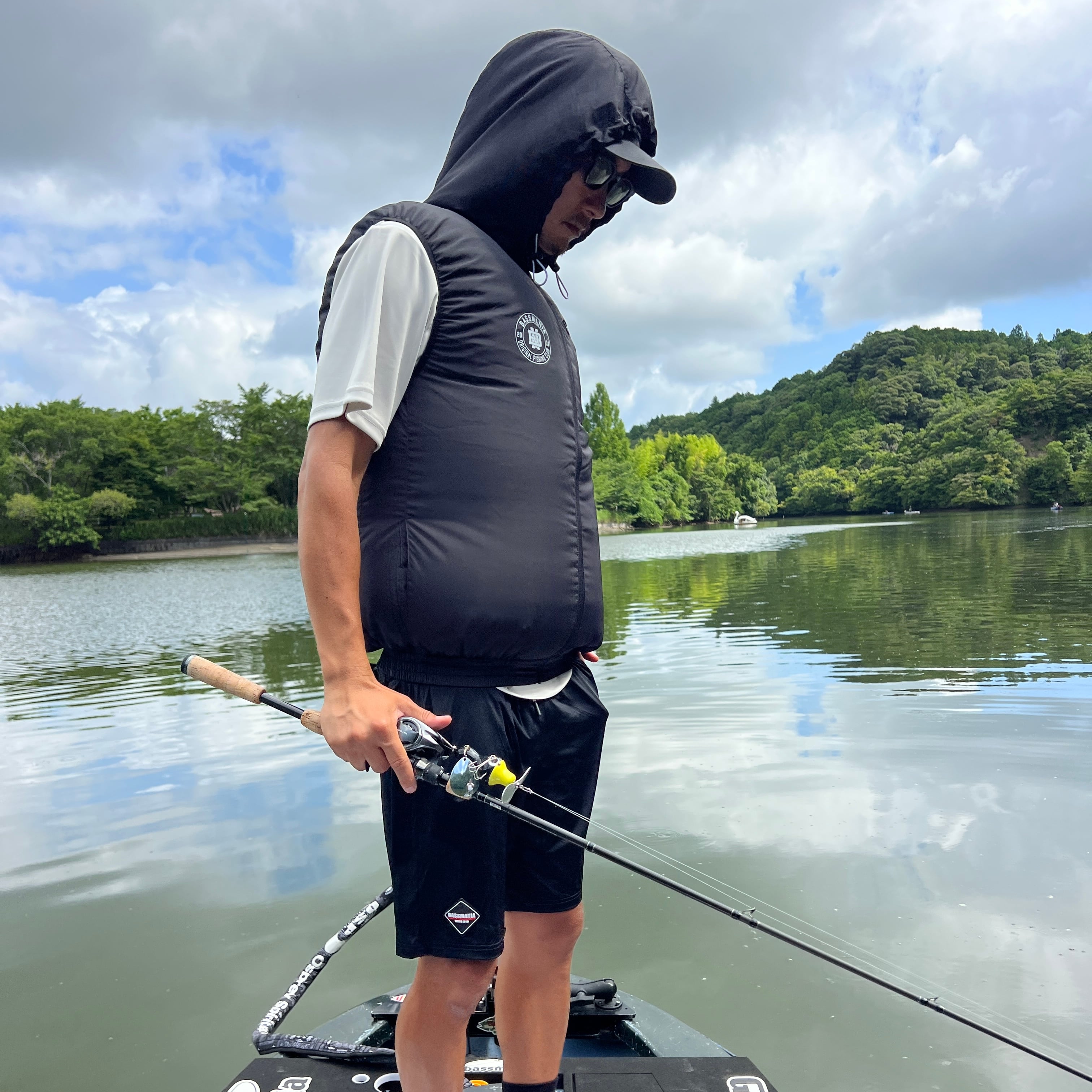 サークルロゴ空調ベスト ［BLK］［LIMITED］ | bassmania.jp