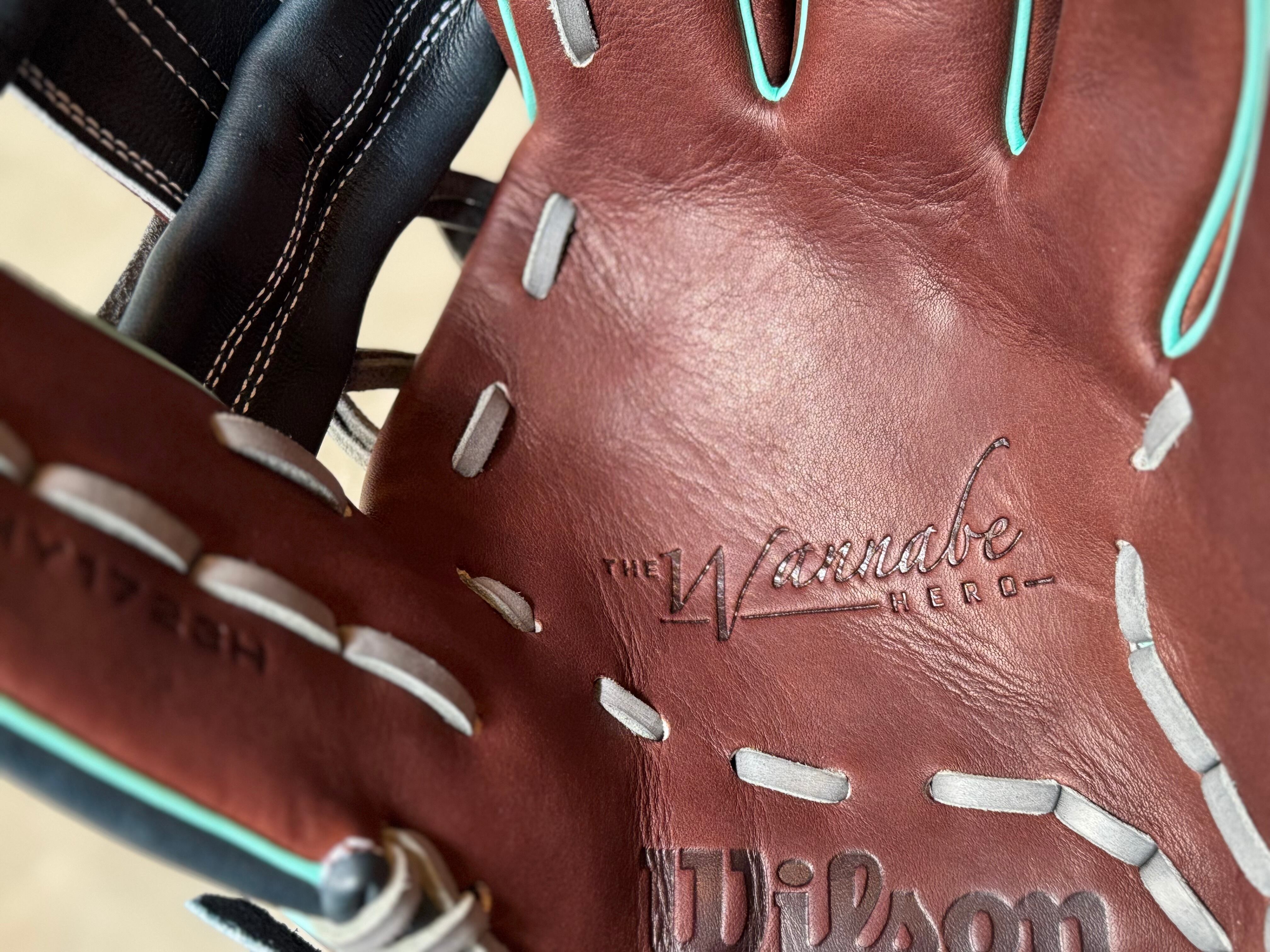 ウィルソン　1723型　中村氏直伝型付け　ワナビーヒーロー ウィルソン 1723型 中村氏直伝型付け ワナビーヒーロー - メルカリ