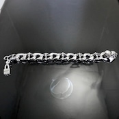 #1 & BUTTERFLY COMBO BRACELET HEART CLASP w/PADLOCK / #1 & バタフライ コンビ ブレスレット・ハートクラスプ