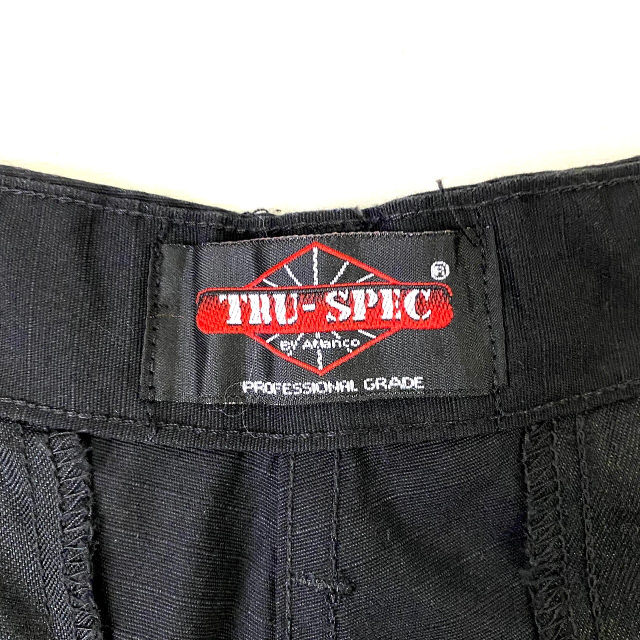 80年代 80S TRU-SPEC ミリタリー リップストップ カーゴパンツ コンバットパンツ メンズW31-35 古着 ブラック 黒色 ヴィンテージ  ビンテージ【ロングパンツ】【SS2201-30】 | cave 古着屋【公式】古着通販サイト