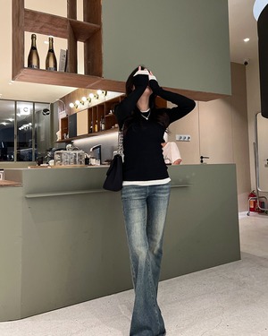 ダブルレイヤーロングスリーブ A0424