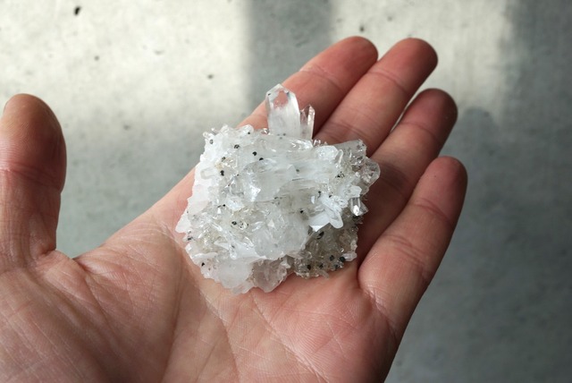 ブルガリア産クォーツ/クローライト　 Quartz/Chlorite　925