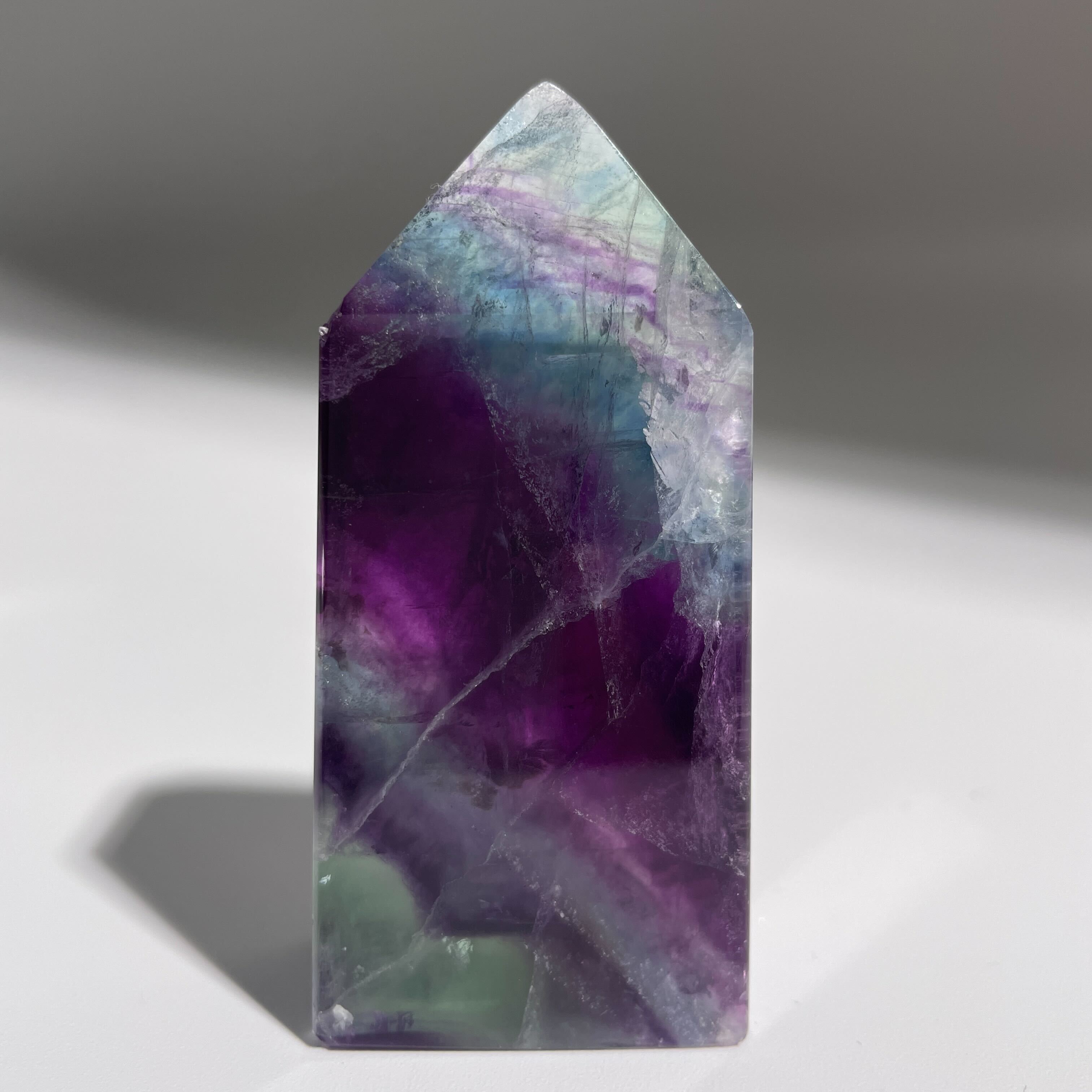 レインボーフローライト タワー型04◇ Rainbow Fluorite ◇天然石