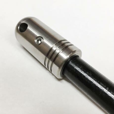 野良道具製作所　野良スティック　チタンハンドル竹・小 野良道具製作所 野良スティック チタンハンドルメタルマッチ 13mm径