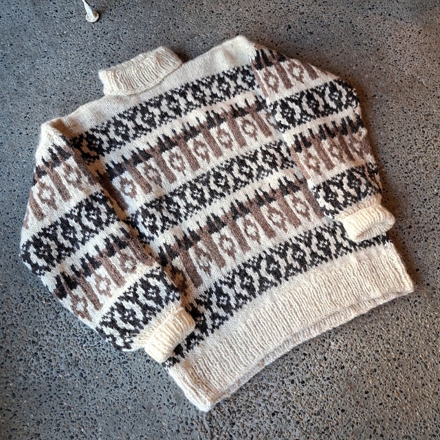 ハイネック ノルディックセーター used [311007]