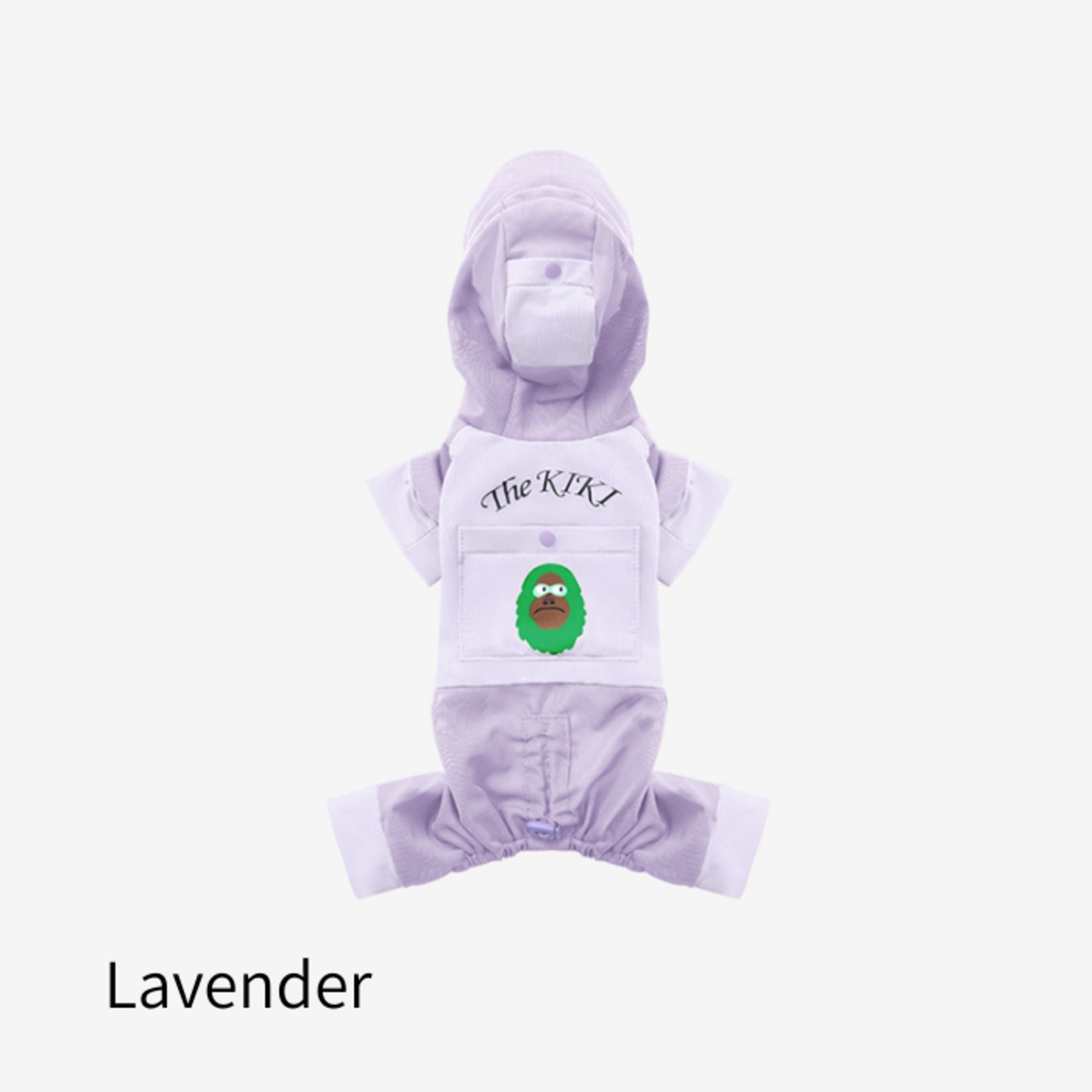 【puppygallery公式】Kiki mesh cooling jumpsuit　S-XL