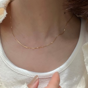 50cmベネチアンチェーンネックレスsilver925　N0718
