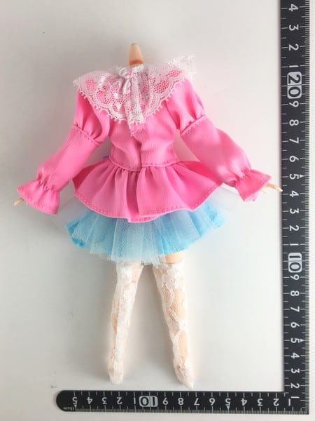 ドール服 1/6 女性用21_23 ピンクトップ&ブルースカート セット STK 18984 - 画像2