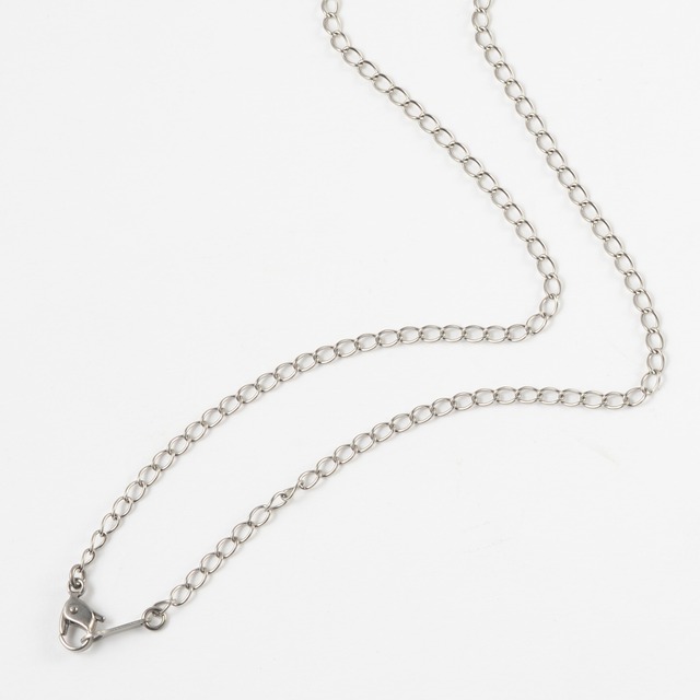 国産純チタン製 荒喜平チェーン・ネックレス(幅2.5mm)