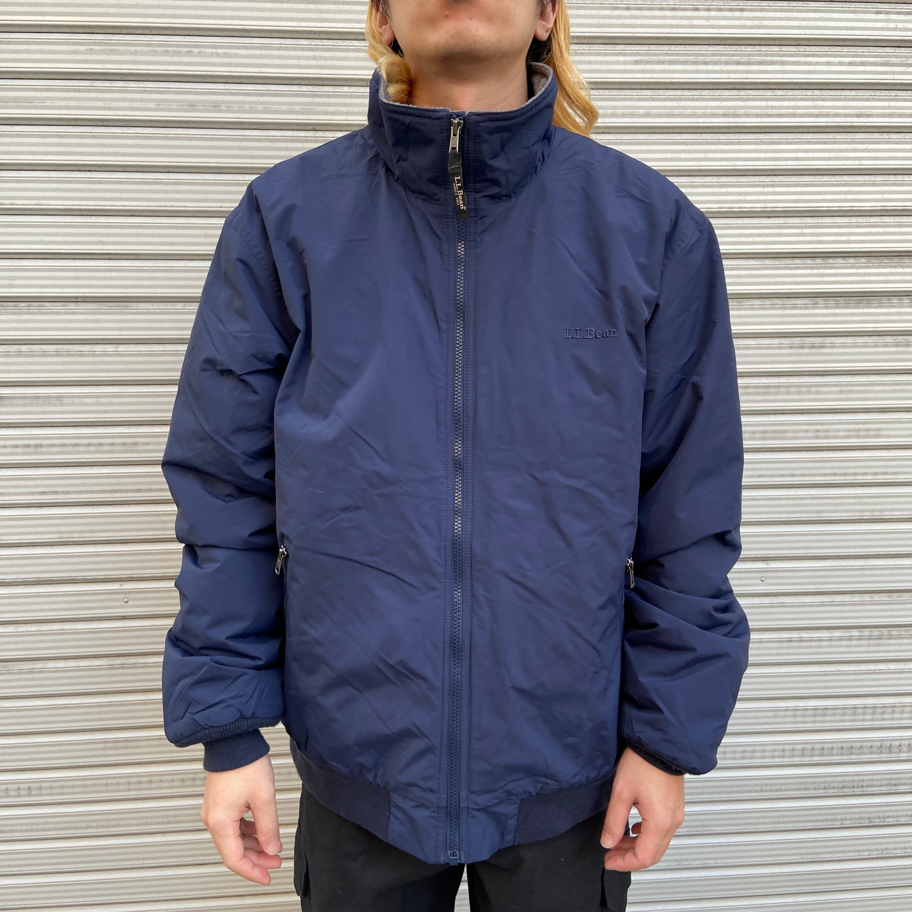 『送料無料』90s LLBean エルエルビーン ウォームアップジャケット 裏フリース XL | 古着屋 Uan powered by BASE