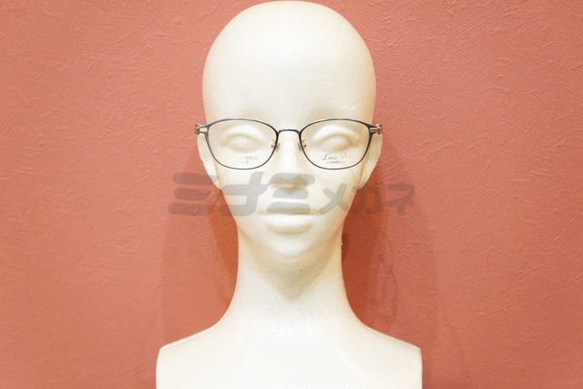 Line Art メガネ CHARMANT XL1665 BL torio ウェリントン シャルマン トリオ ラインアート 鯖江 日本製 正規品-5枚目