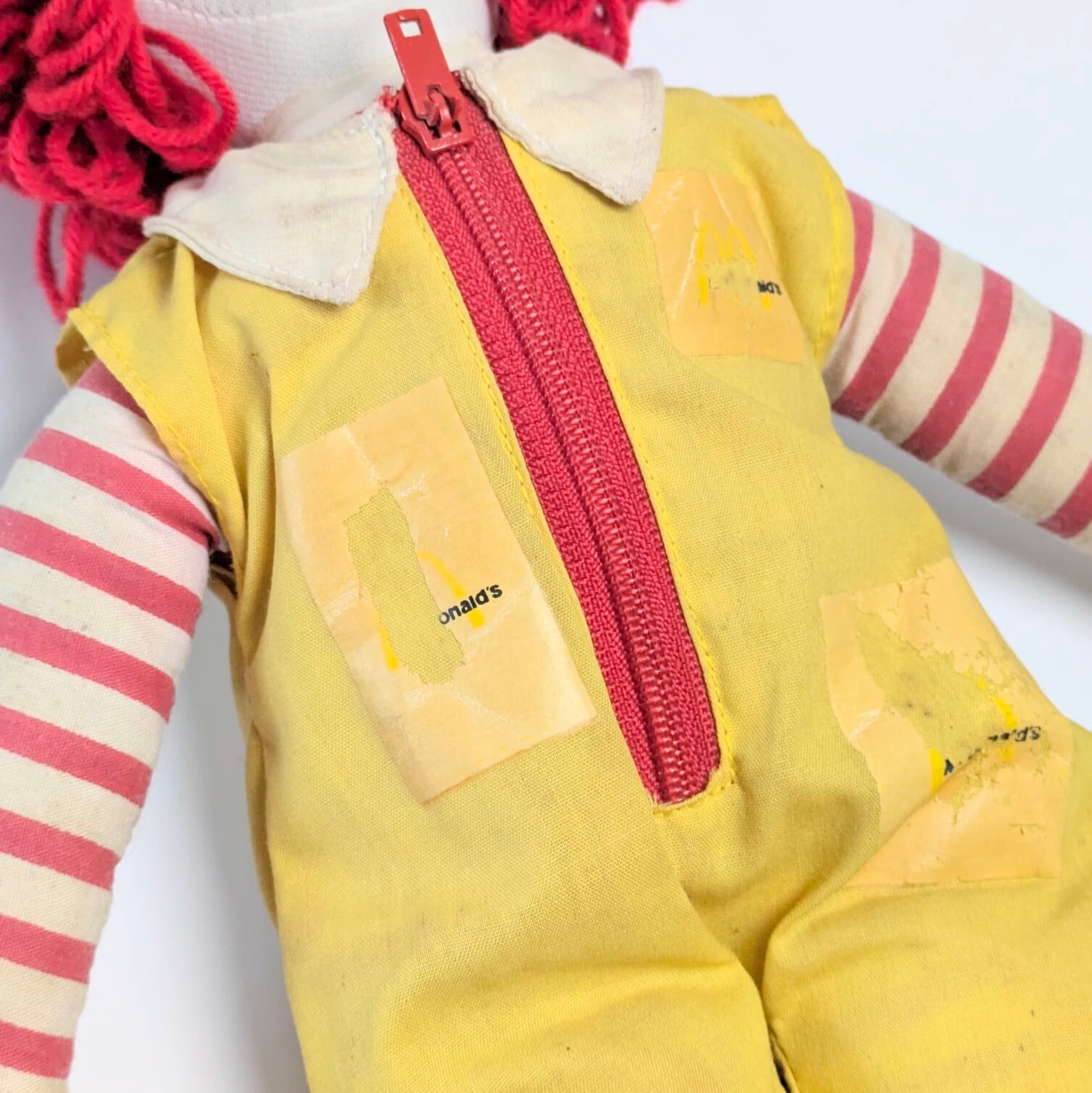 ☆VINTAGE 1984☆【 McDonald's( マクドナルド ) 】『 Ronald McDonald / ロナルド・マクドナルド 』Plush Toy / プラッシュ / ぬいぐるみ 〚アメリカン雑貨 アメトイ〛