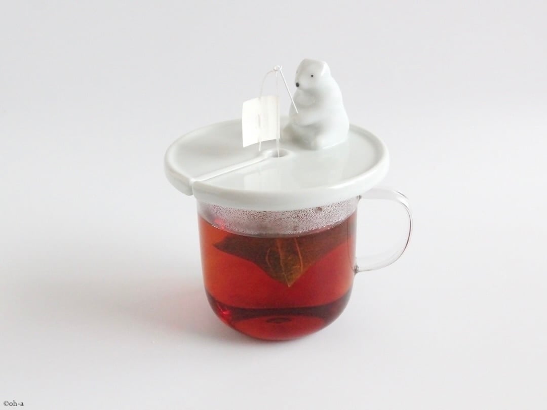 Tea Bag Holder “Shirokuma” ティーバッグホルダー・シロクマ | 食器と