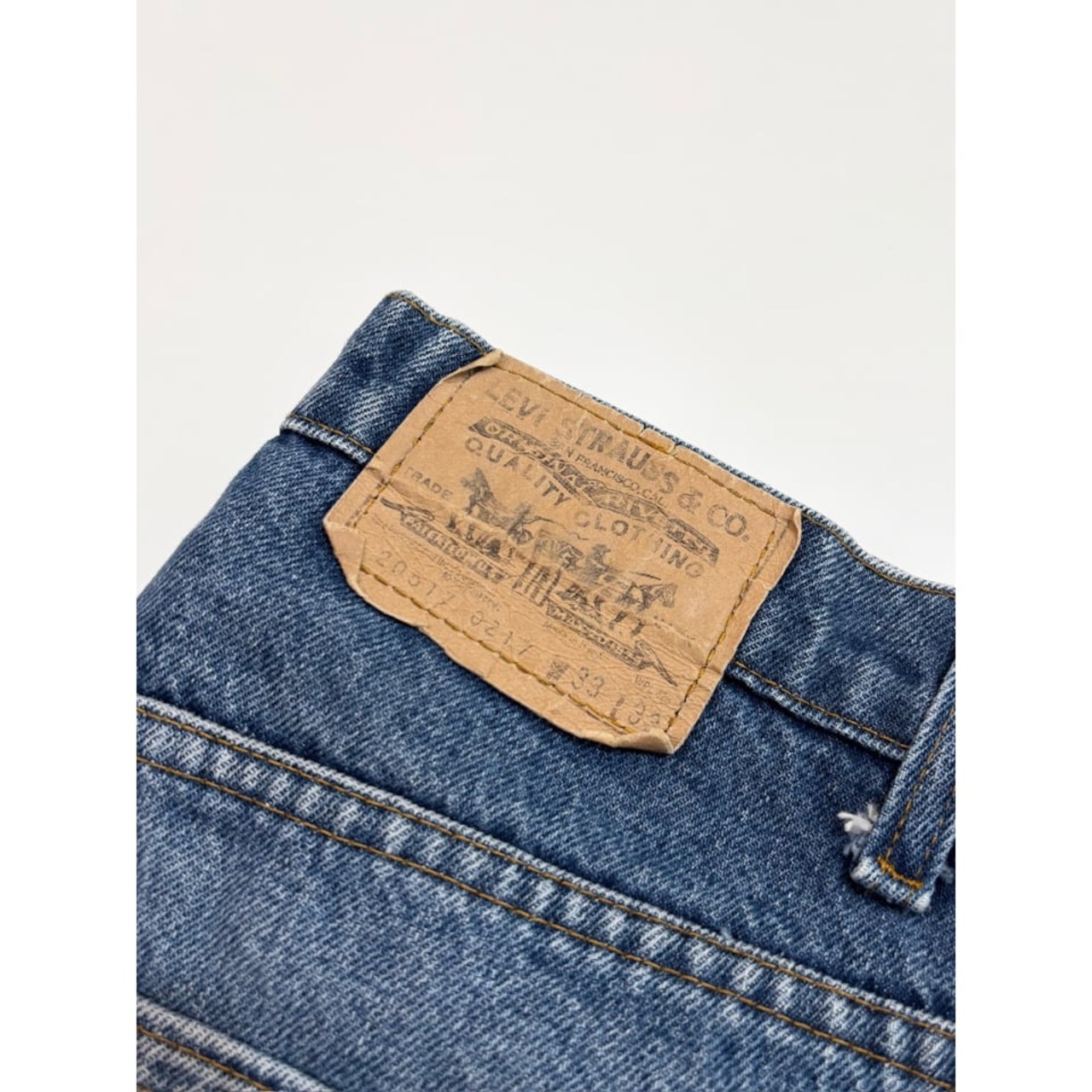 80s Levi’s 517 BOOT CUT DENIM MADE IN USA  Size W33L33→W32L32