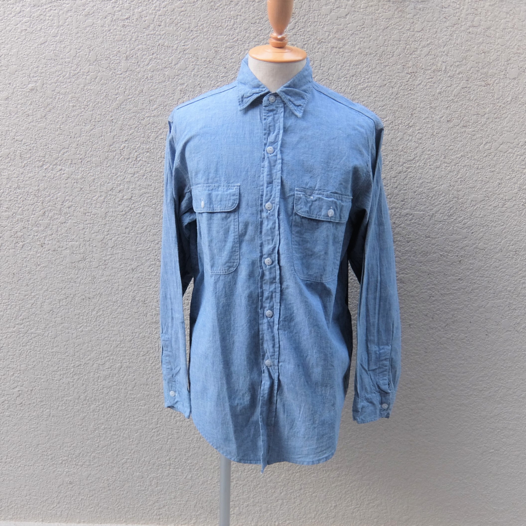 60's BIG MAC Chambray Work Shirts／60年代 ビッグマック