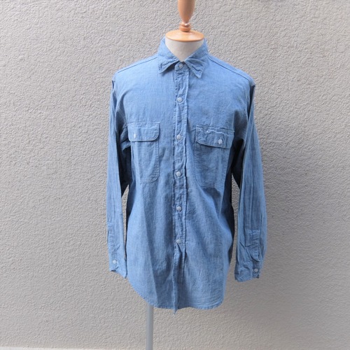 60's BIG MAC Chambray Work Shirts／60年代 ビッグマック シャンブレーワークシャツ