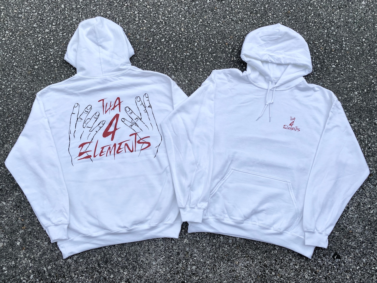 "ELEMENTS" 8oz Parka (White)