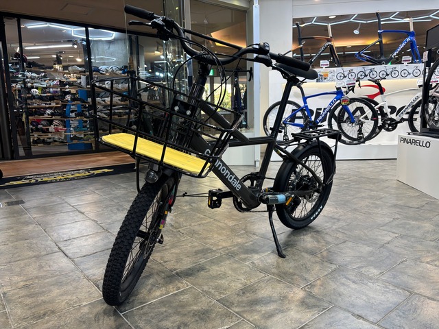 Cannondale COMPACT NEO Smoke Black OS カゴ付き