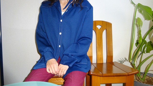 70s～US white stitch vintage shirt