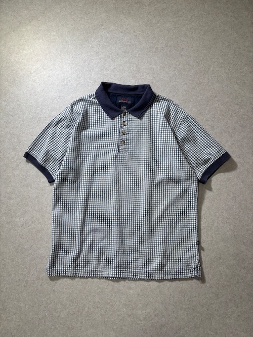 90s~ cotton polo shirt