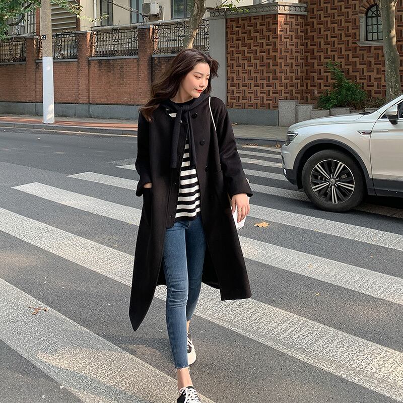 ウィンターカラーコート 冬物 HUCHUJING85024097532