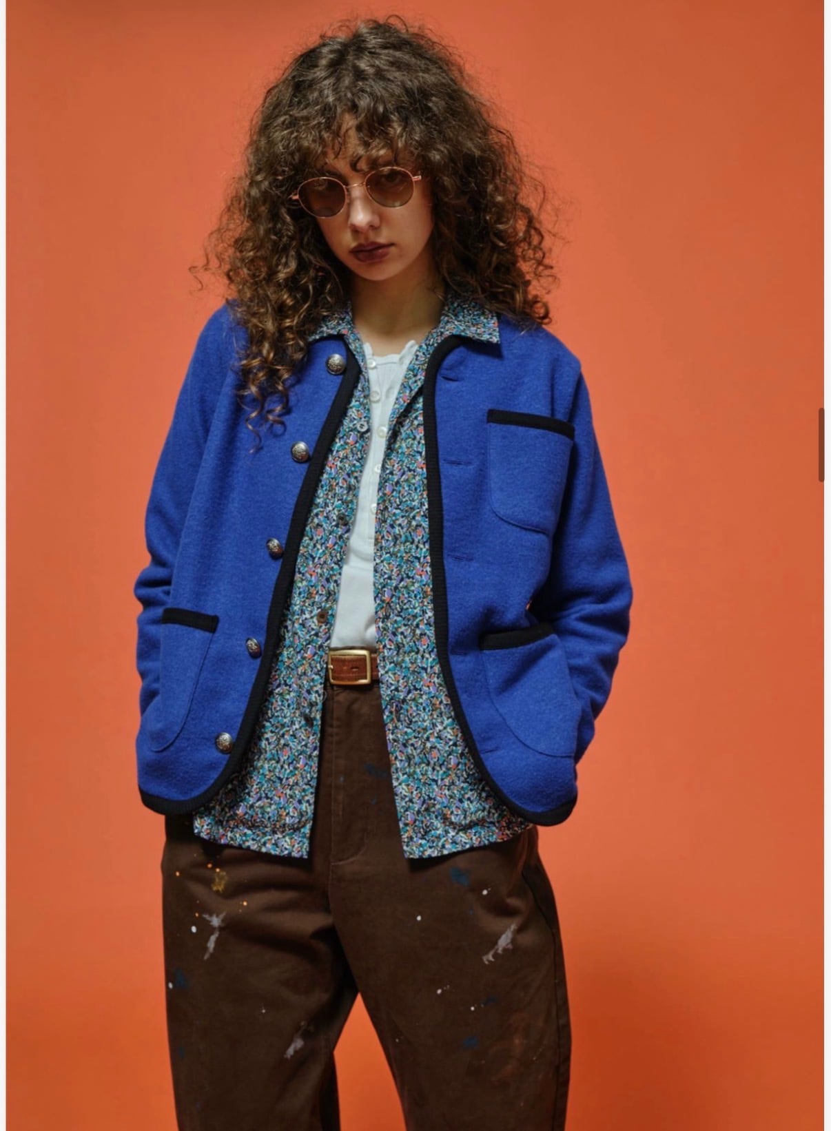 予約販売] LE MELANGE ルメランジュ ペイントチノパンツ 8653501 (10