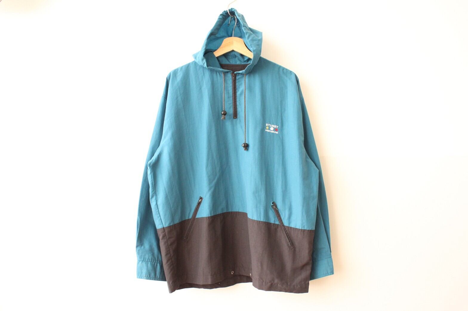 90s STUSSY Nylon Anorak Parka | VOLAR