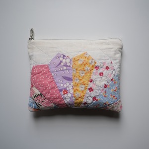1900s American quilt pouch [017]