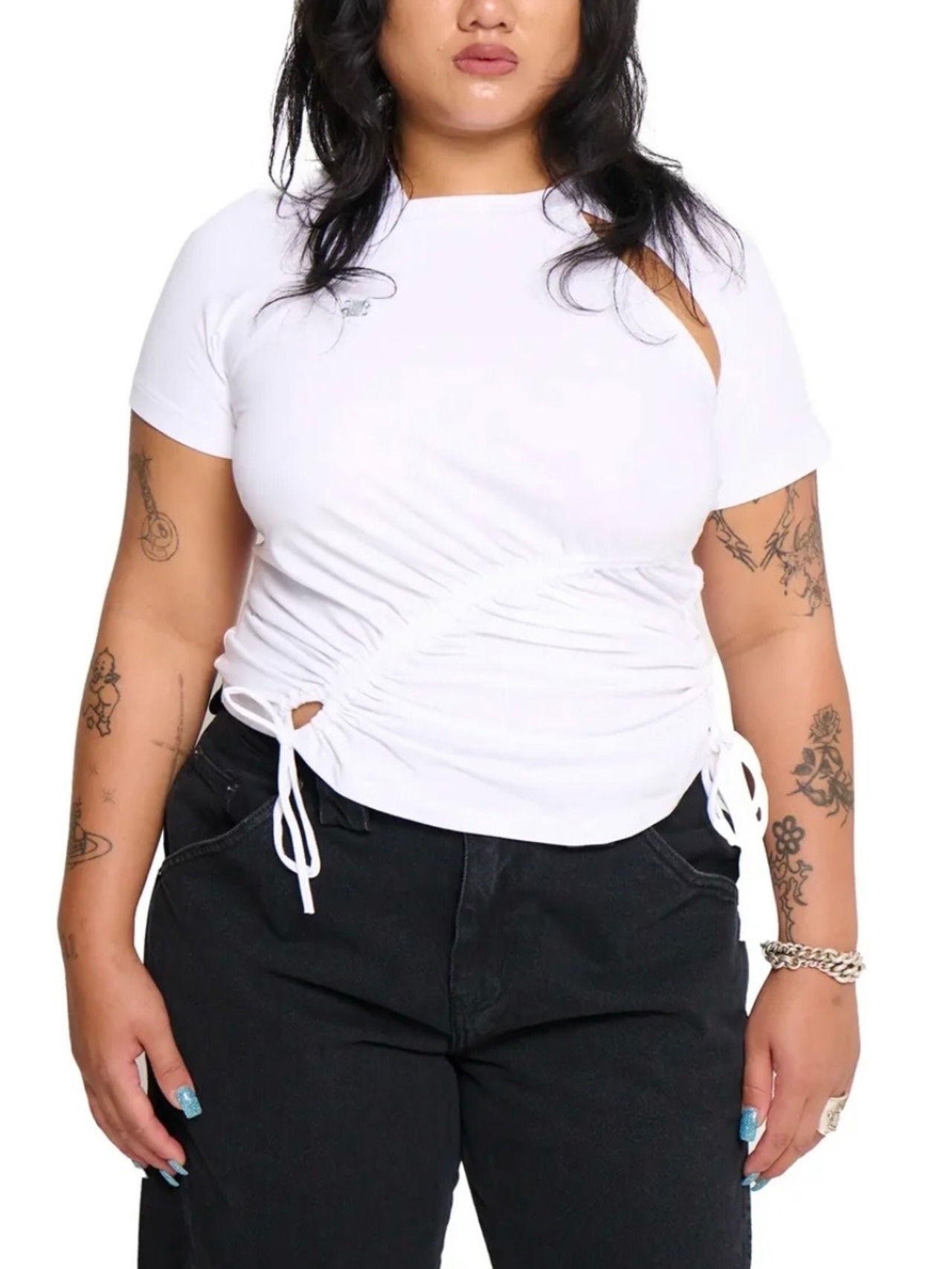 【26AW】Karlalaidlaw  カーライドロー / トップス / Ruched Short Sleeve - 5