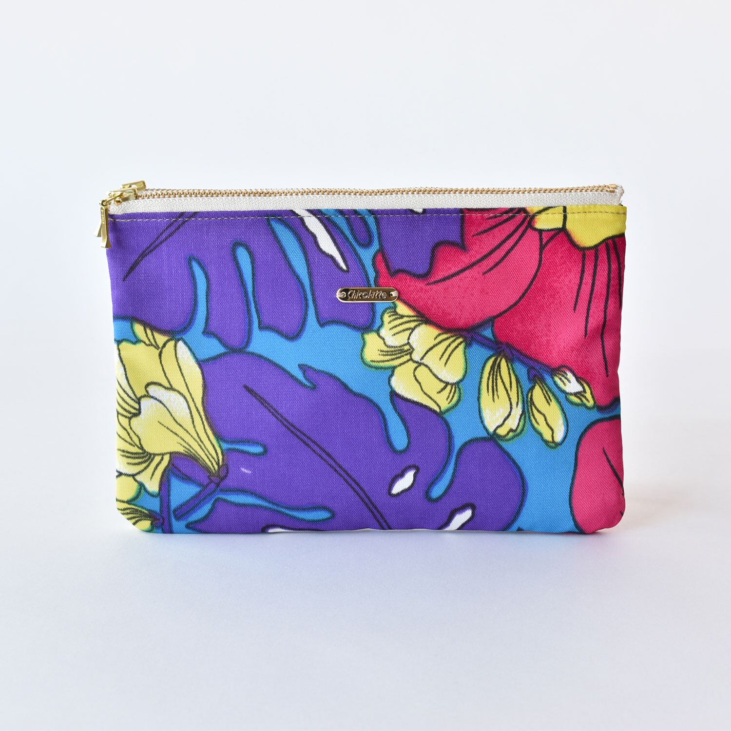 W ZIP POUCH（ダブルジップポーチ） | Chicolatte | チコラッテ