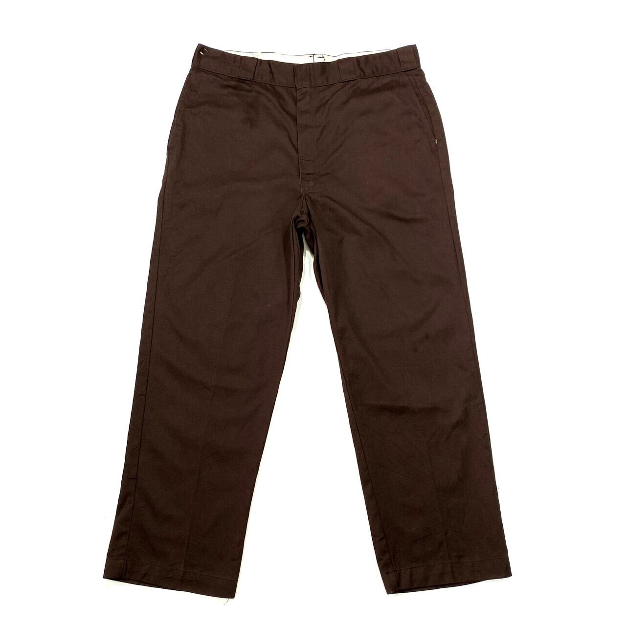 Dickies ディッキーズ 874 ワークパンツ メンズW36 古着 ブラウン 茶色