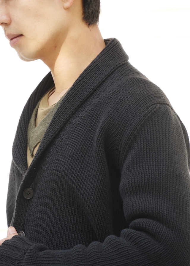 90’s A.P.C. shawl collar knit cardigan