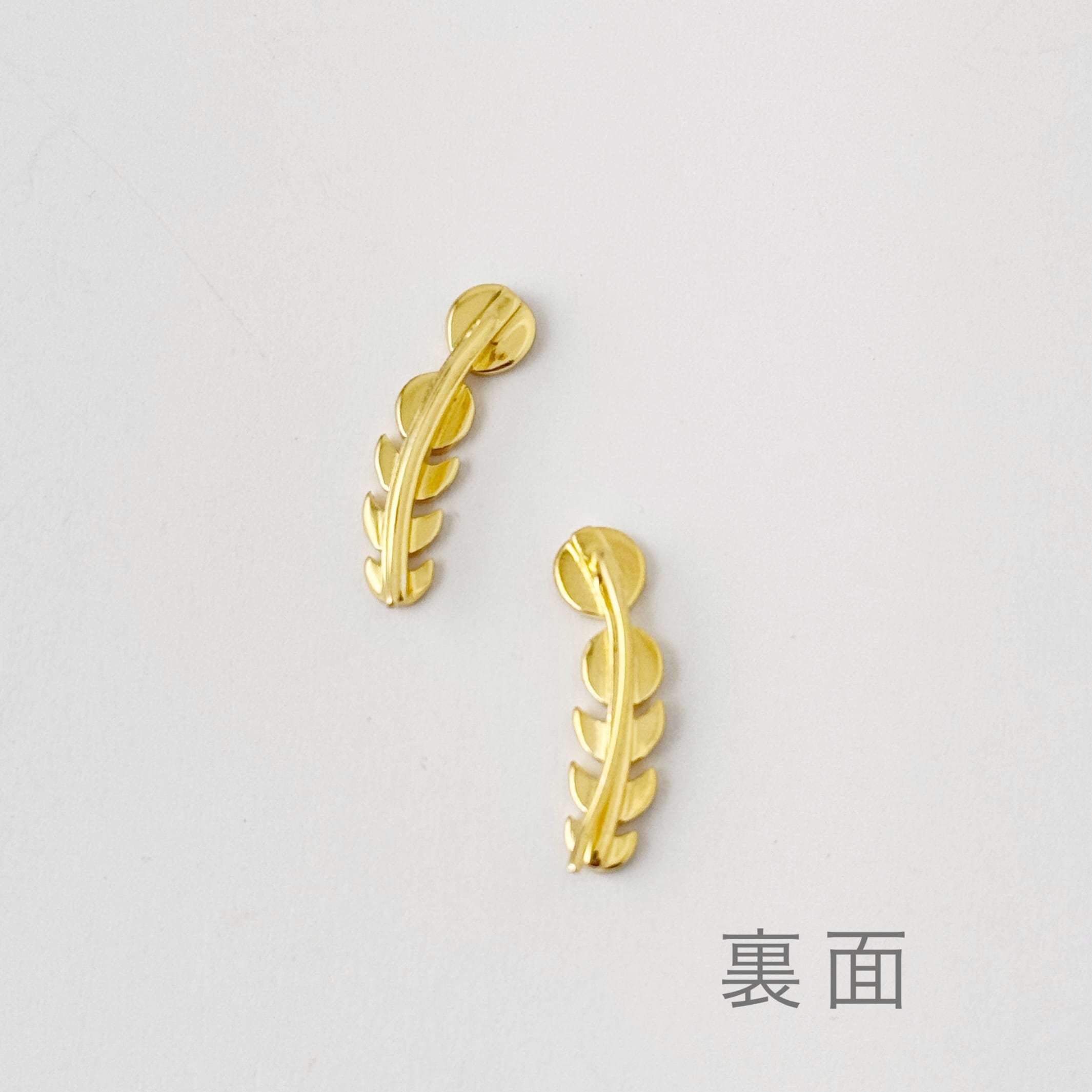 Gold Coating 月のみちかけ ピアス | 【公式通販】鎌倉のシルバー