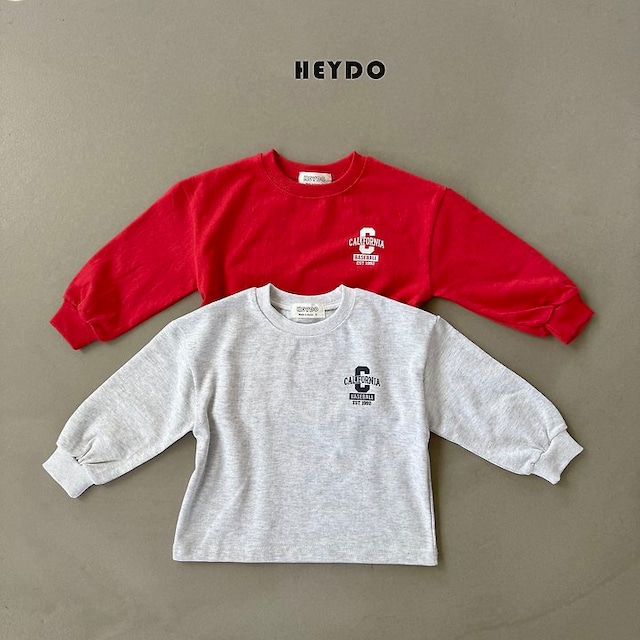 【取寄】heydo|c logo tee|CロゴT|S-JL|kids&jr|26 autumn