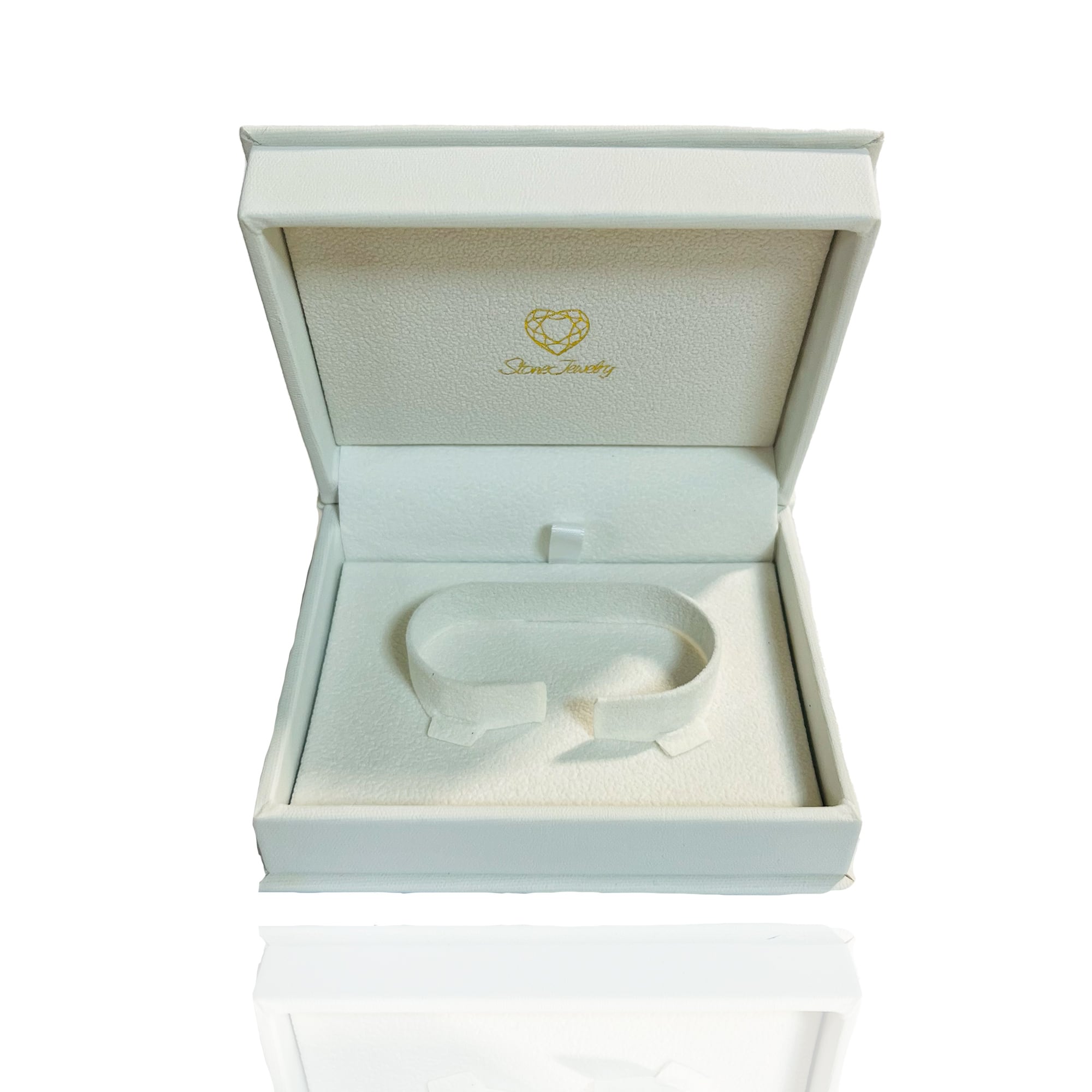 シェルアクセサリーケース付き  ウエディング ブレス ジュエリーケース＆袋付き（ブレス、アンクレット用） | StoneJewelry