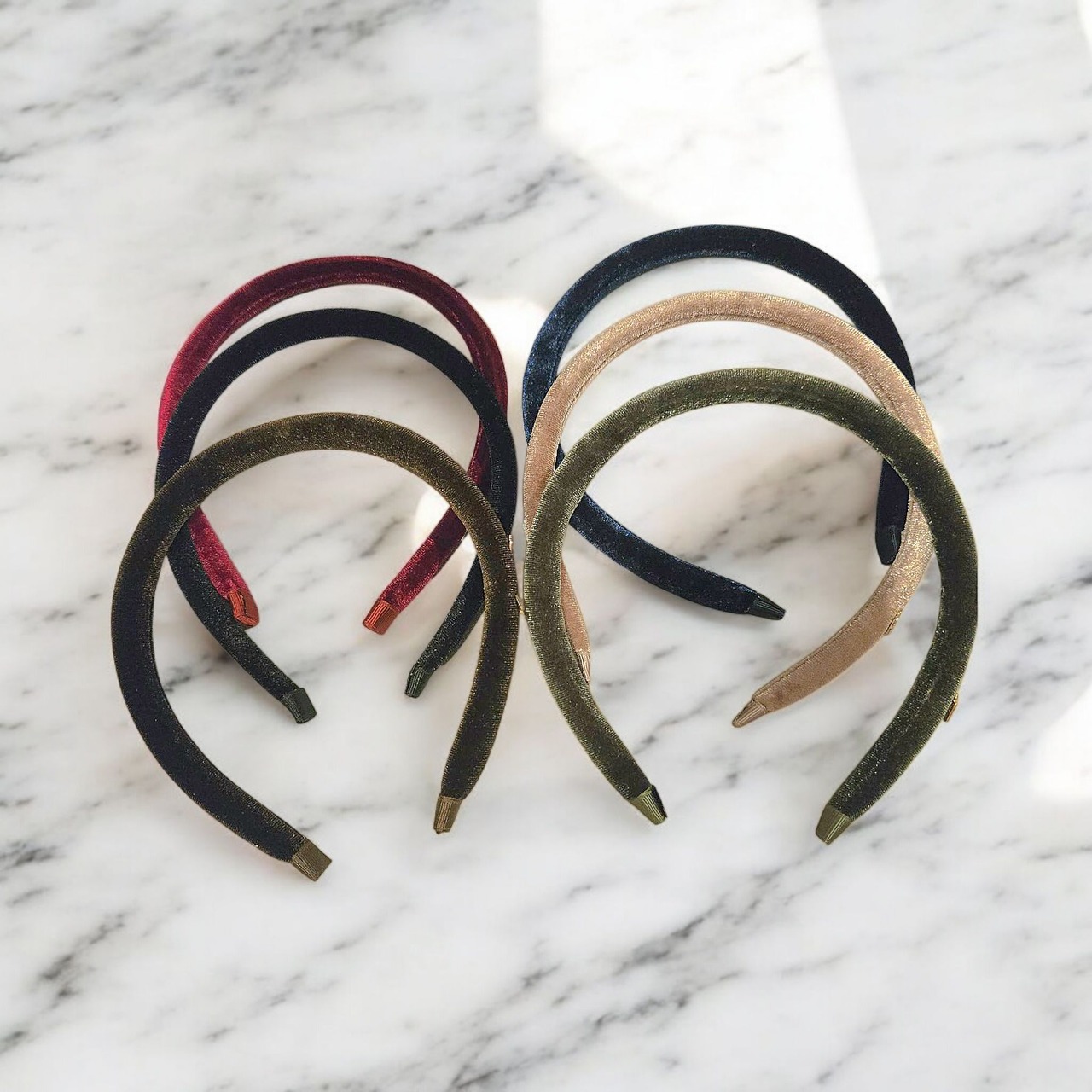 クラシックベロアカチューシャスキニー