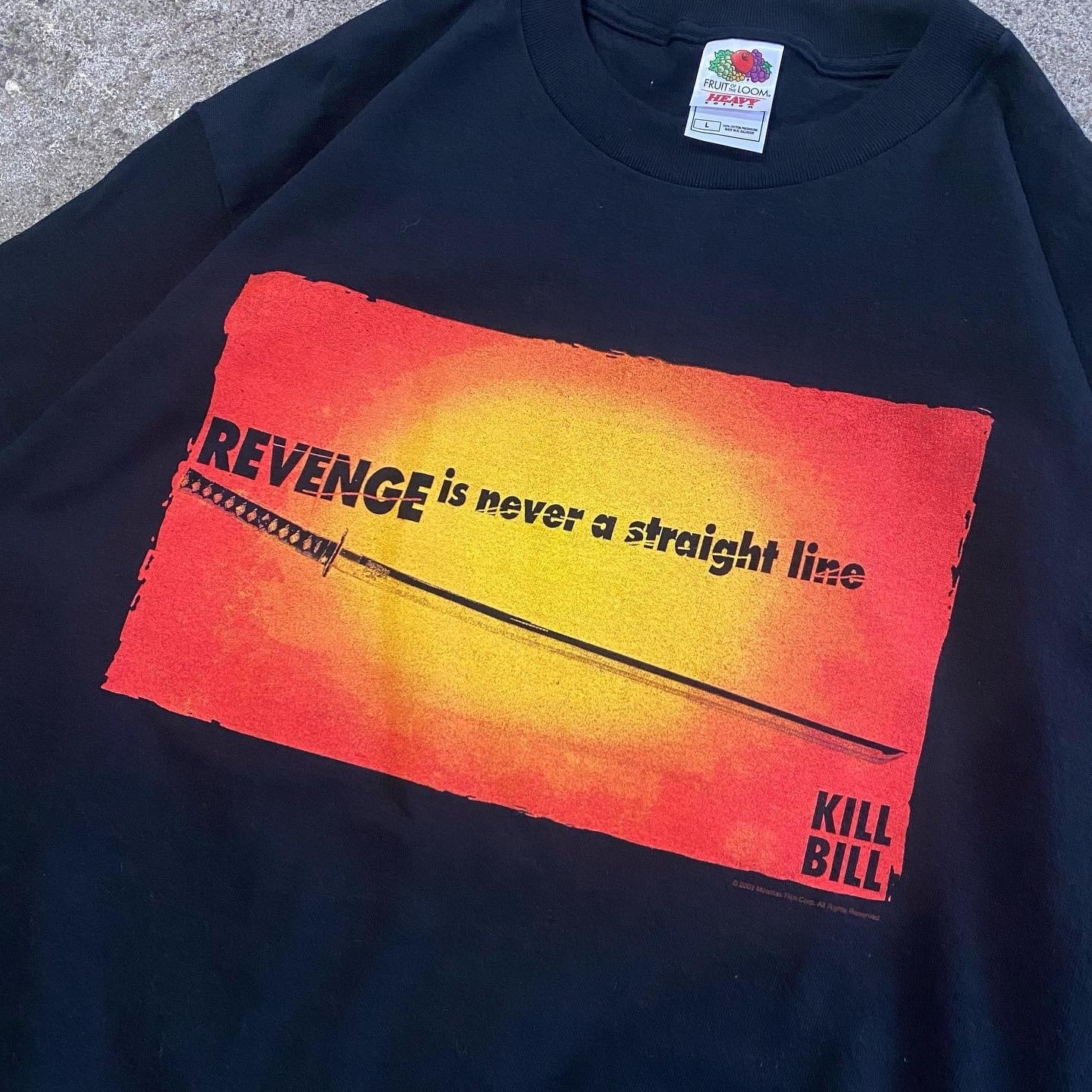 Dead Stock!!00s Kill Bill T-shirt | What