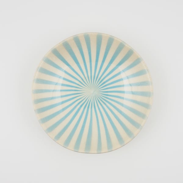 金子 司 小皿 ライトブルー/ホワイトC