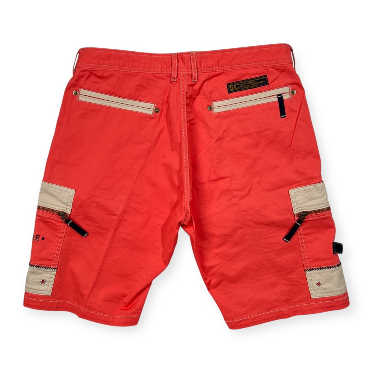 SINA COVA シナコバ カーゴ ハーフパンツ ショートパンツ サイズ 88 /ピンクレッド系/メンズ