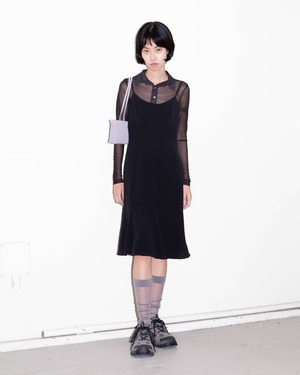 1990-00s SPORTMAX - draped open-back silk cami dress