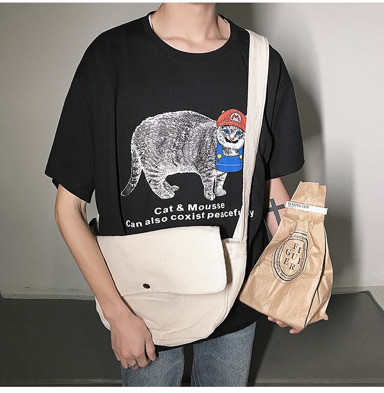 全3色 Tシャツ カットソー プリント カジュアル おしゃれ