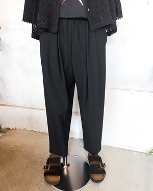 【siwaly fluid WOMEN】Tucked Easy Pants