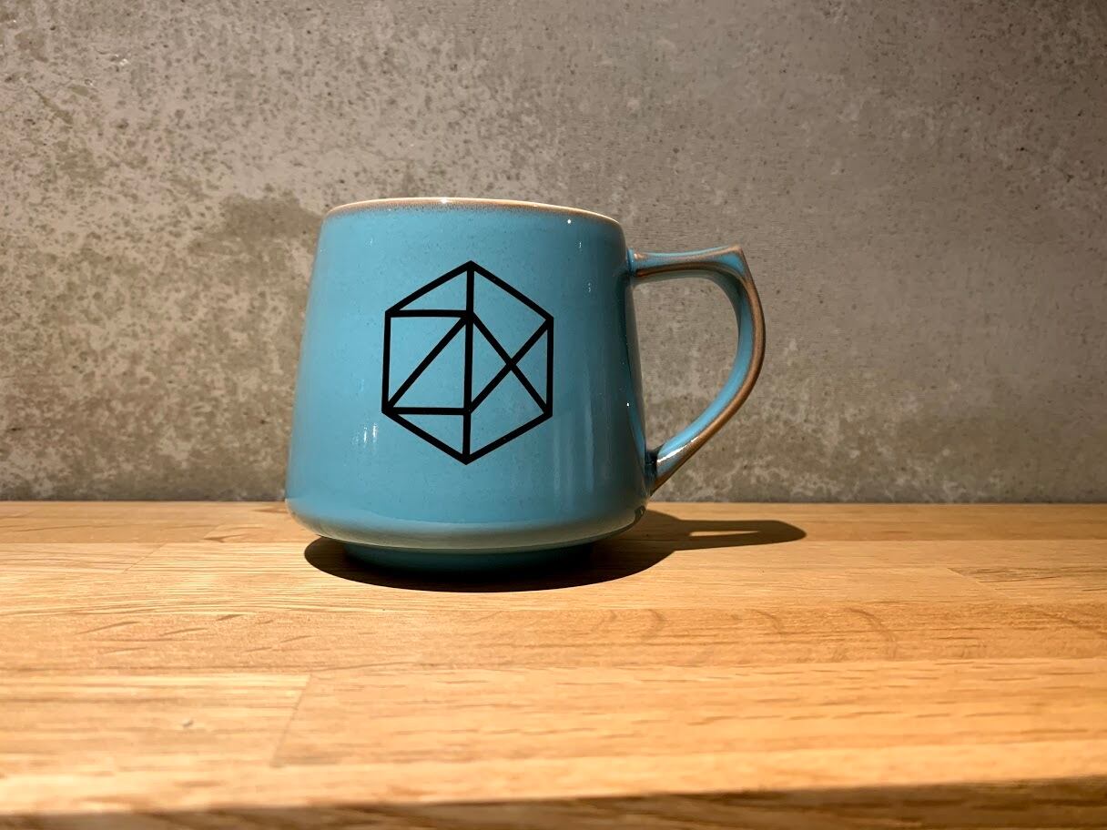 ORIGAMI アロママグ ロゴ（カラー：Vintage Blue） | Z/X coffee