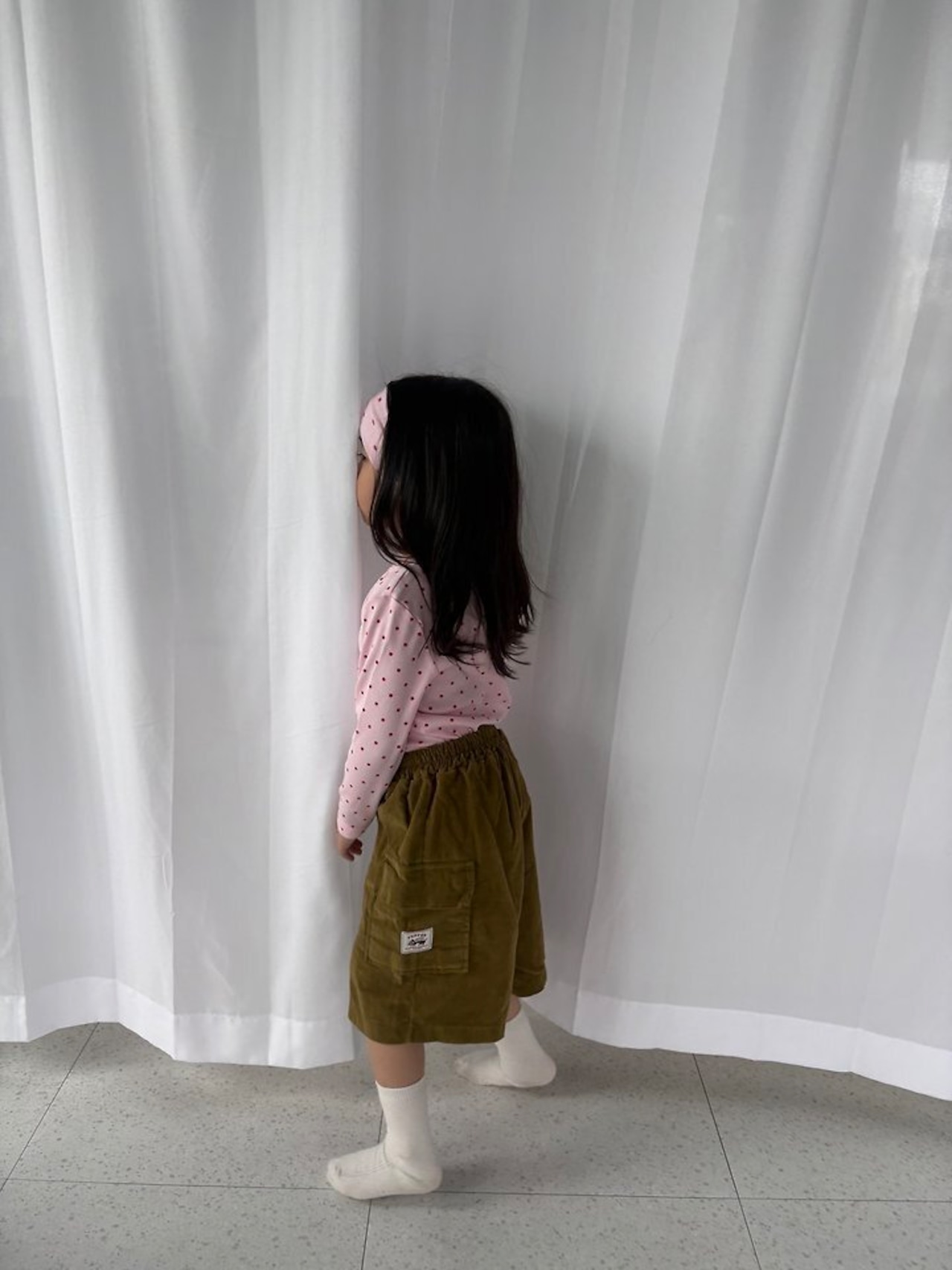 韓国子供服 / PEPPER / 26Autumn / ココボール コーデュロイ バミューダパンツ / 秋服 *XS~XL *