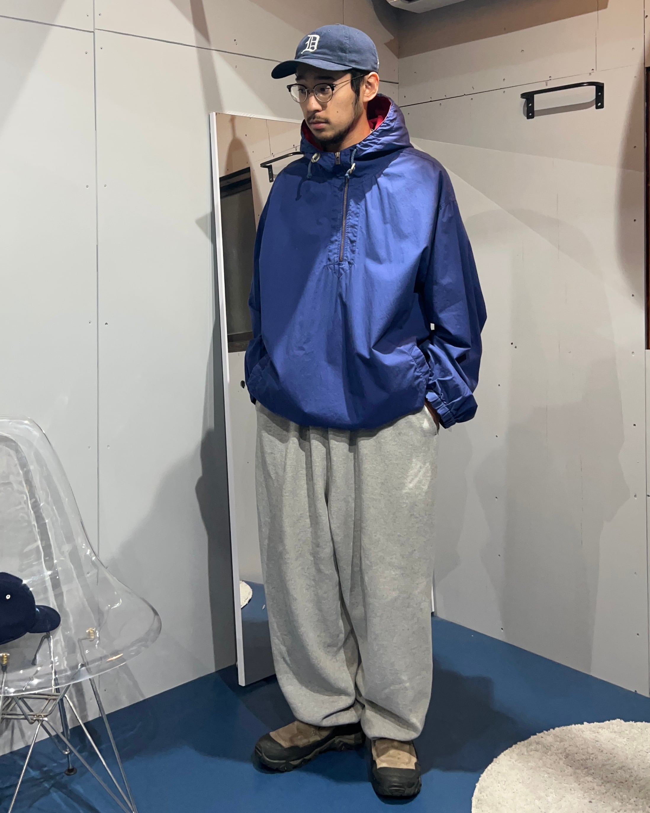 eddie bauer cotton anorak parker | downtwin